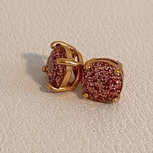 Kate Spade Pink & Gold Earrings